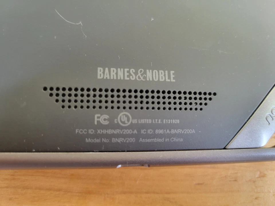 Tablet Barnes & Noble Nook Color 8 GB, Wi-Fi, 7 pulgadas - Usada - Como está Foto 3 de 4