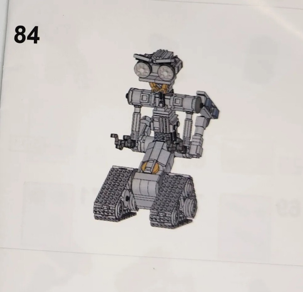 Johnny 5 Robot Building Set Short Circuit | eBay