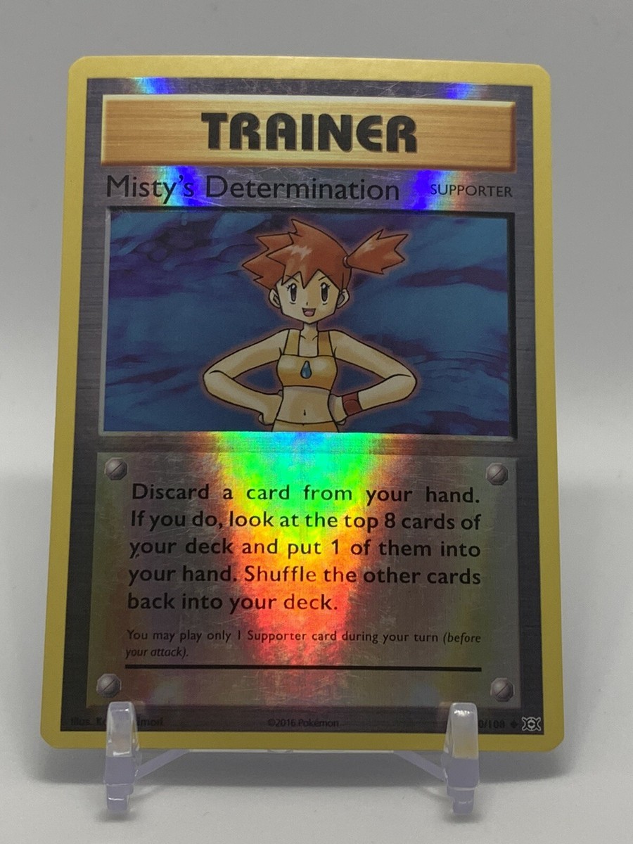 Pokémon TCG Misty's Determination Evolutions 80/108 Reverse Holo