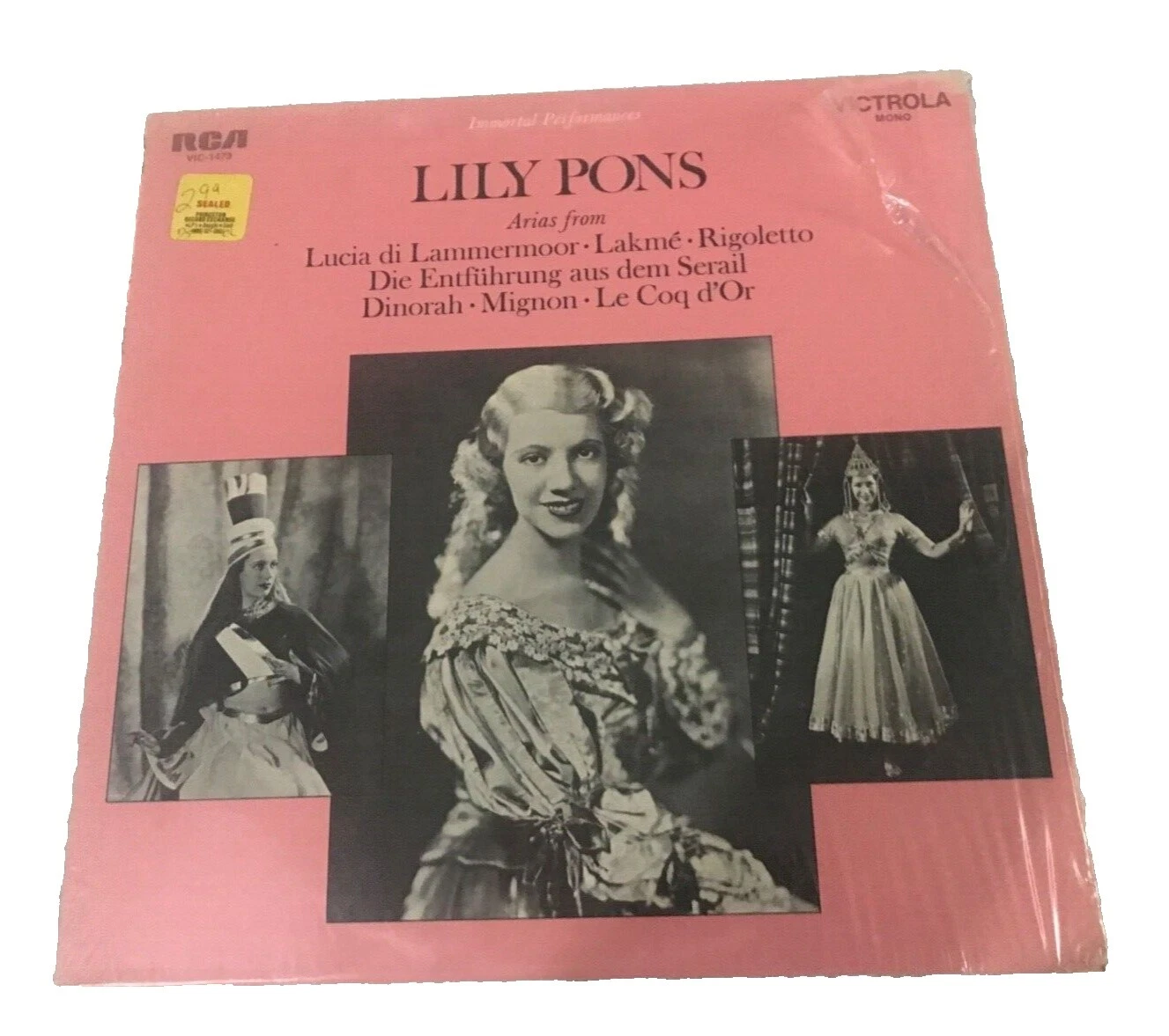 Aria Good (G) Sleeve Classical Vinyl Records