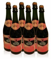 Cidre De Bretagne Rosé Apfelwein Frankreich 6 X 0,75L
