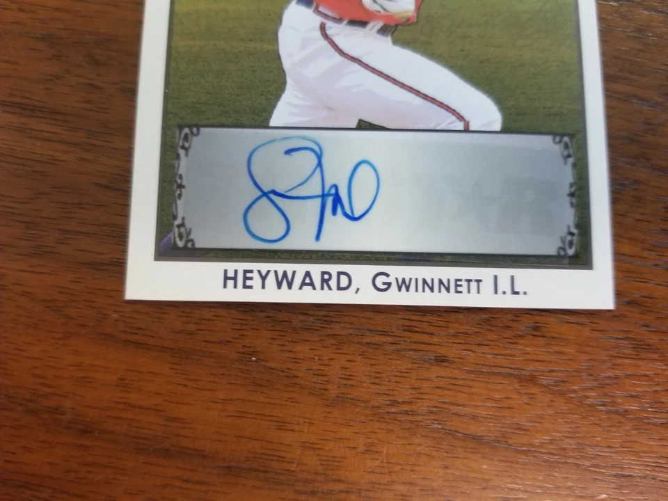 杰森·海沃德 2010 年 TRISTAR OBAK 棒球卡道奇队(ROOKIE 亲笔签名)#08/10 — 第 2/3 张图片