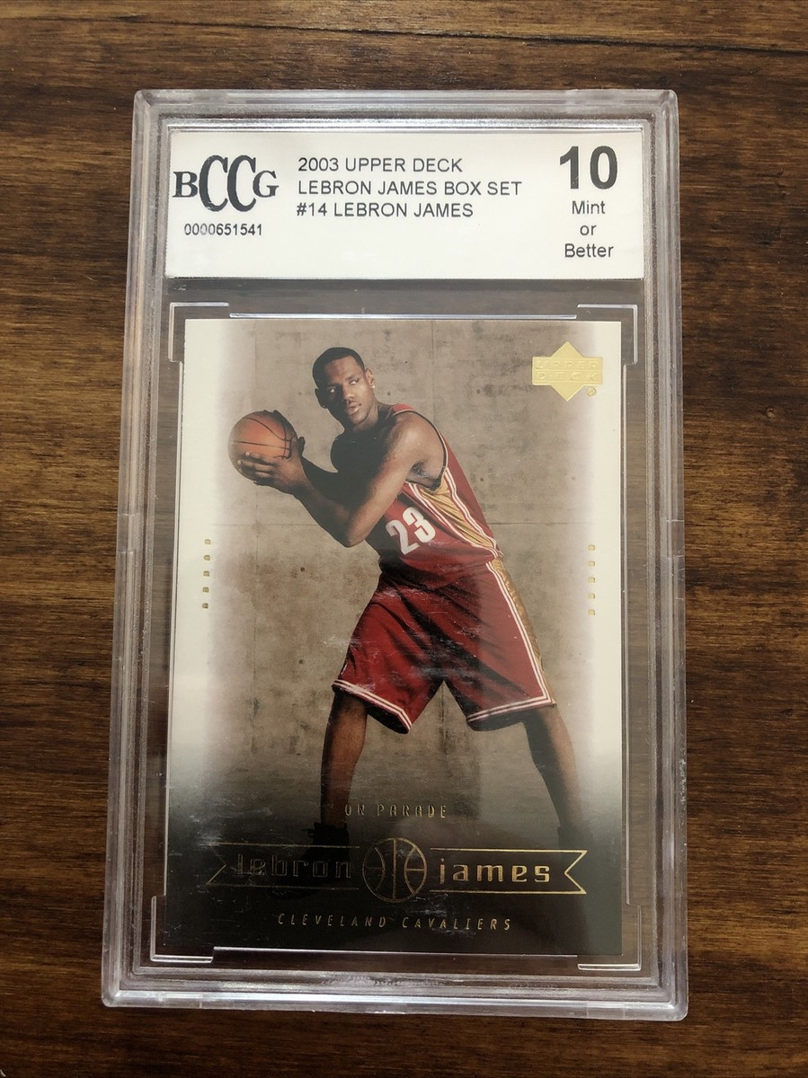 2003 upper deck lebron james rookie