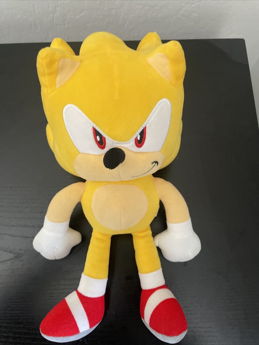 SEGA Sonic the Hedgehog Super Sonic Gold plush | eBay