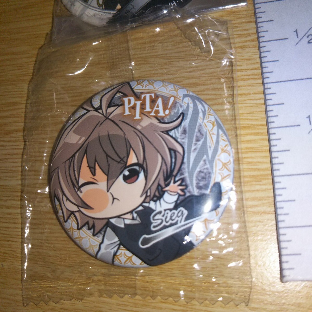 A53710 Fate / Apocrypha Can badge Sieg + Celenike Icecolle
