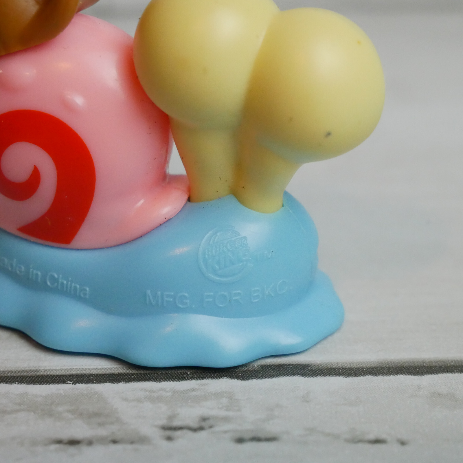 Sponge Bob Square Pants Gary the Snail Cake Topper Hard Plastic Toy 1.5" Tall