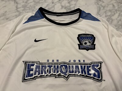 San Jose Earthquakes Nike Authentic Jersey 2003 2004 MLS Yahoo 22