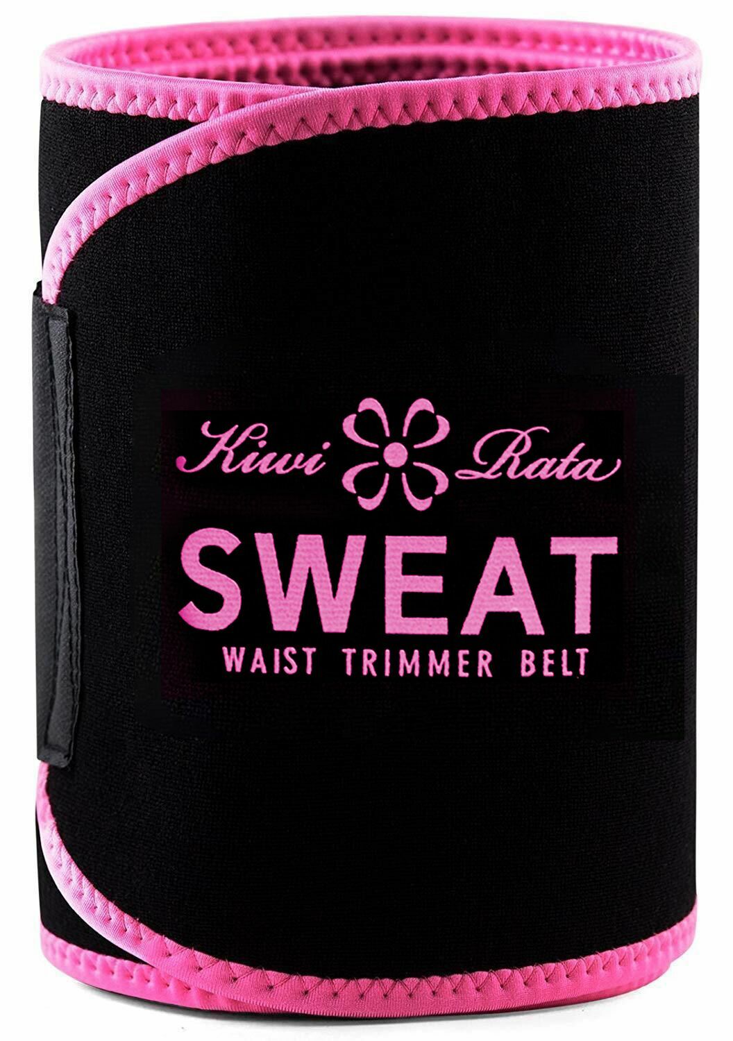 Sweet&Sweat Premium Waist Trimmer for Men & Women by Sports Workout Pink Girdles