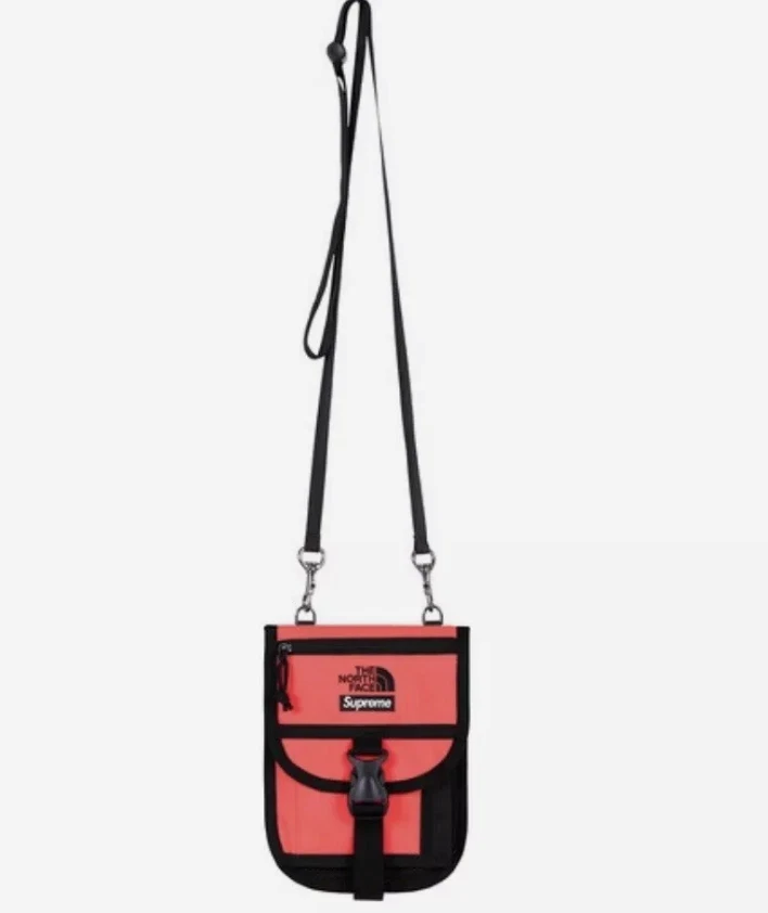 Pochette utilitaire Supreme x The North Face RTG rouge vif SS20 neuve avec étiquette
