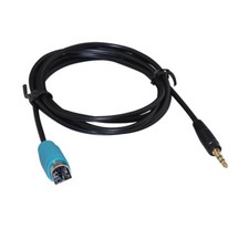 YongjiangXia Ny Shipping 3.5Mm Aux In Cable For Alpine Kce-236B Car Audio