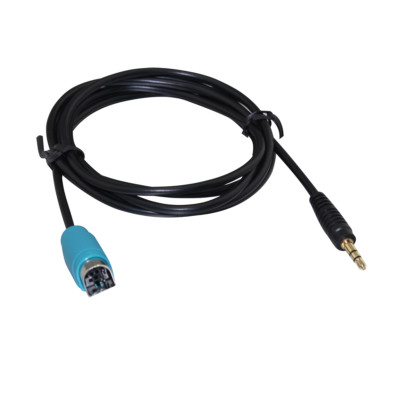 YongjiangXia Ny Shipping 3.5Mm Aux In Cable For Alpine Kce-236B Car Audio 