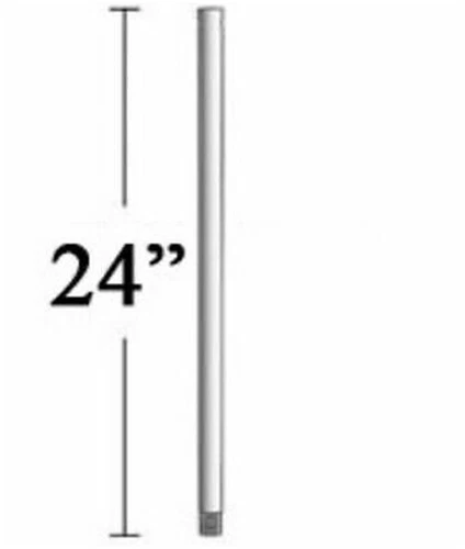 MinkaAire MA DR524-BN 24" Ceiling Fan Downrod For 11 Ft Ceilings, Brushed Nickel - Picture 1 of 2