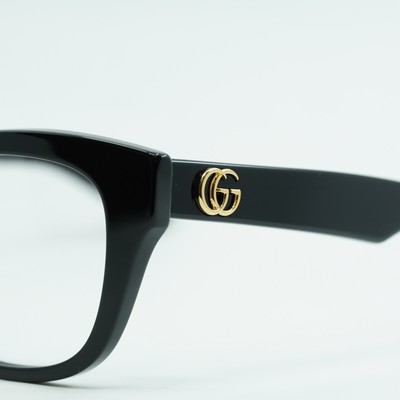 NEW GUCCI GG0999O 001 Black 52mm Eyeglasses | eBay display picture 1