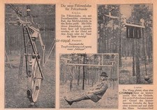 Neue Fährtenbahn für Polizei-Hunde - 1928 - Historische Aufnahmen ~19x13cm