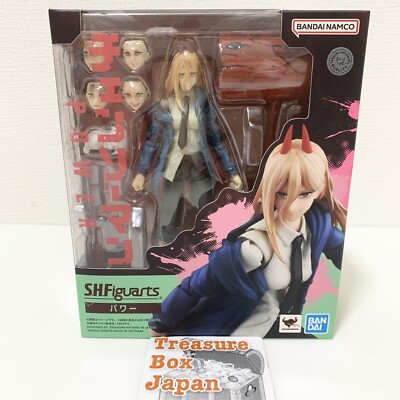 Bandai S.H.Figuarts Chainsaw Man & Power Set Action Toy