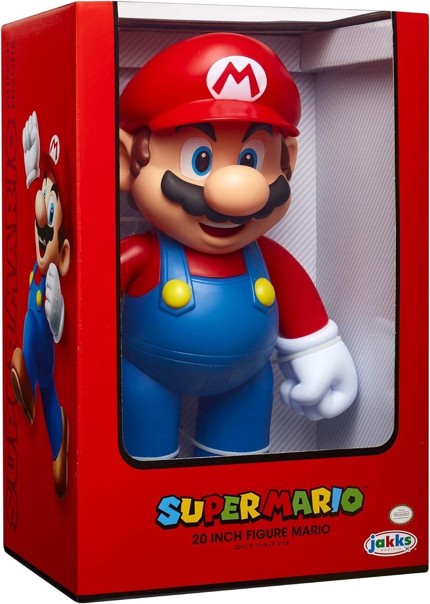 New Jakks Pacific Nintendo Super Mario Figure Huge 20