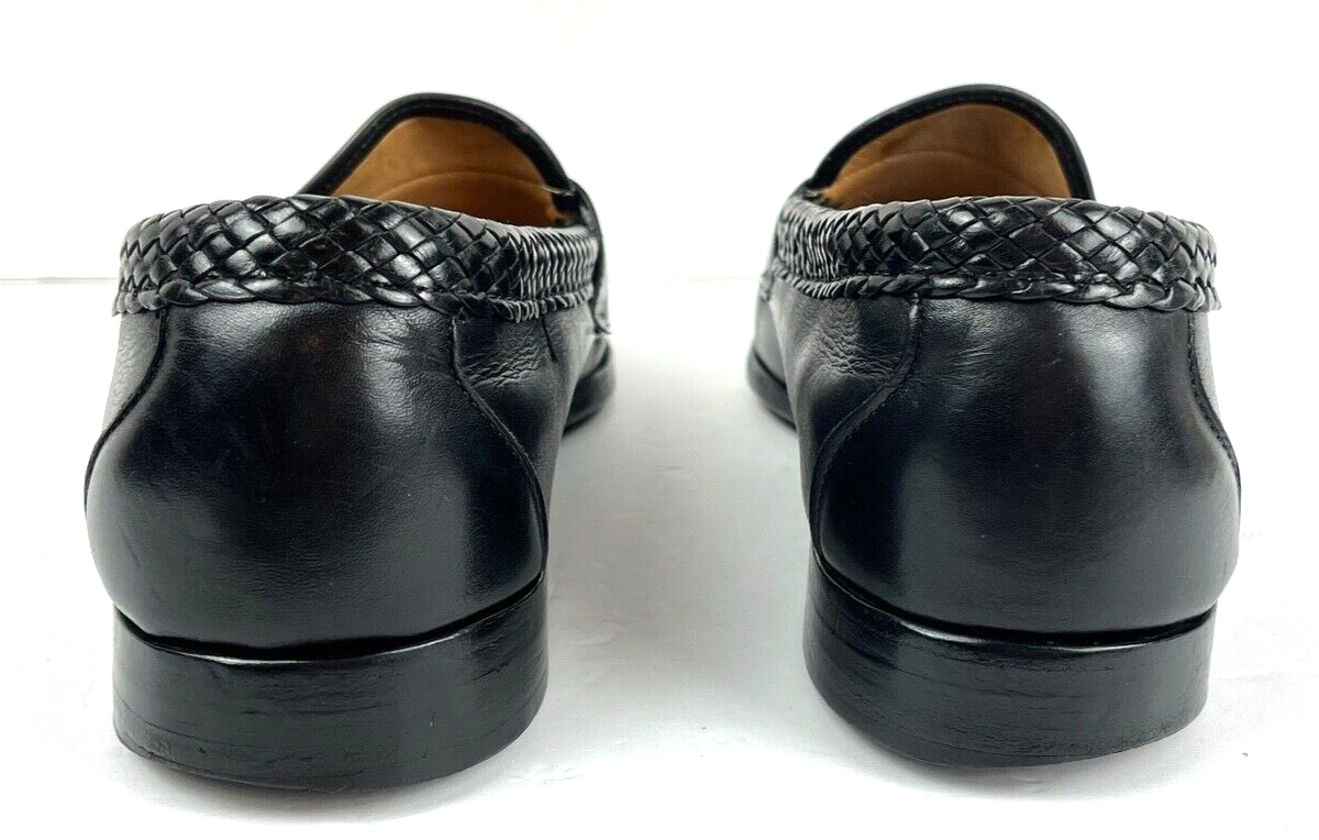 Allen Edmonds Mens  Maxfield Classic Dress‎ Black Leather Tassel Loafers S-10.5D Allen Edmonds Men main image 2