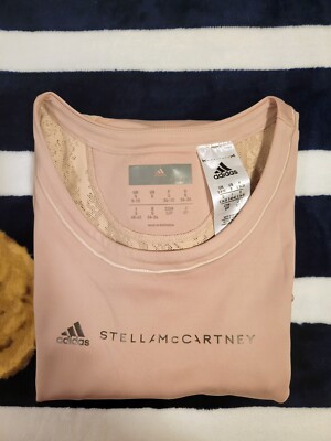 Adidas x Stella McCartney Ice Pink Loose T-Shirt FK9737 Womens