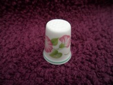 Vintage Royal Worcester Floral Fingerhut, Top Zustand.