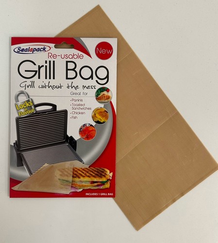 Grill Bag Reusable Paninis Toasted Sandwiches Chicken Fish - Picture 10 of 13