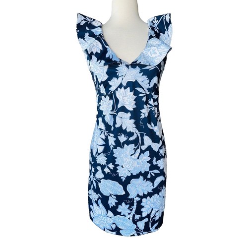 wisp anaisey jersey dress NWT Wisp Anaisey Dress Sz L Purple Mandala Design 3/4 Sleeve Knee Length