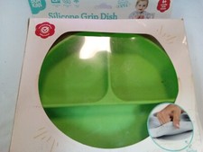 7Penn Silicone Baby Plate with Suction Base Divided Toddler Plate Feeding Tray