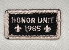 Vintage 1985 Honor Unit Boy Scouts Patch