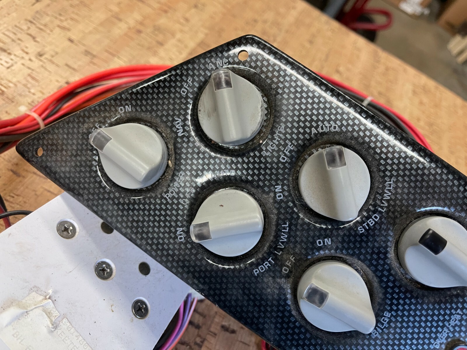 *NEW* Skeeter Rocker Switch & Fuse Dash Panel Assembly eBay