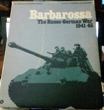 BARBAROSSA The Russo - German War Board Game SPI 1972