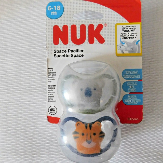 Nuk Sensitive Orthodontic 0 6 Months 2pk Bpa Pacifiers For Sale Online Ebay