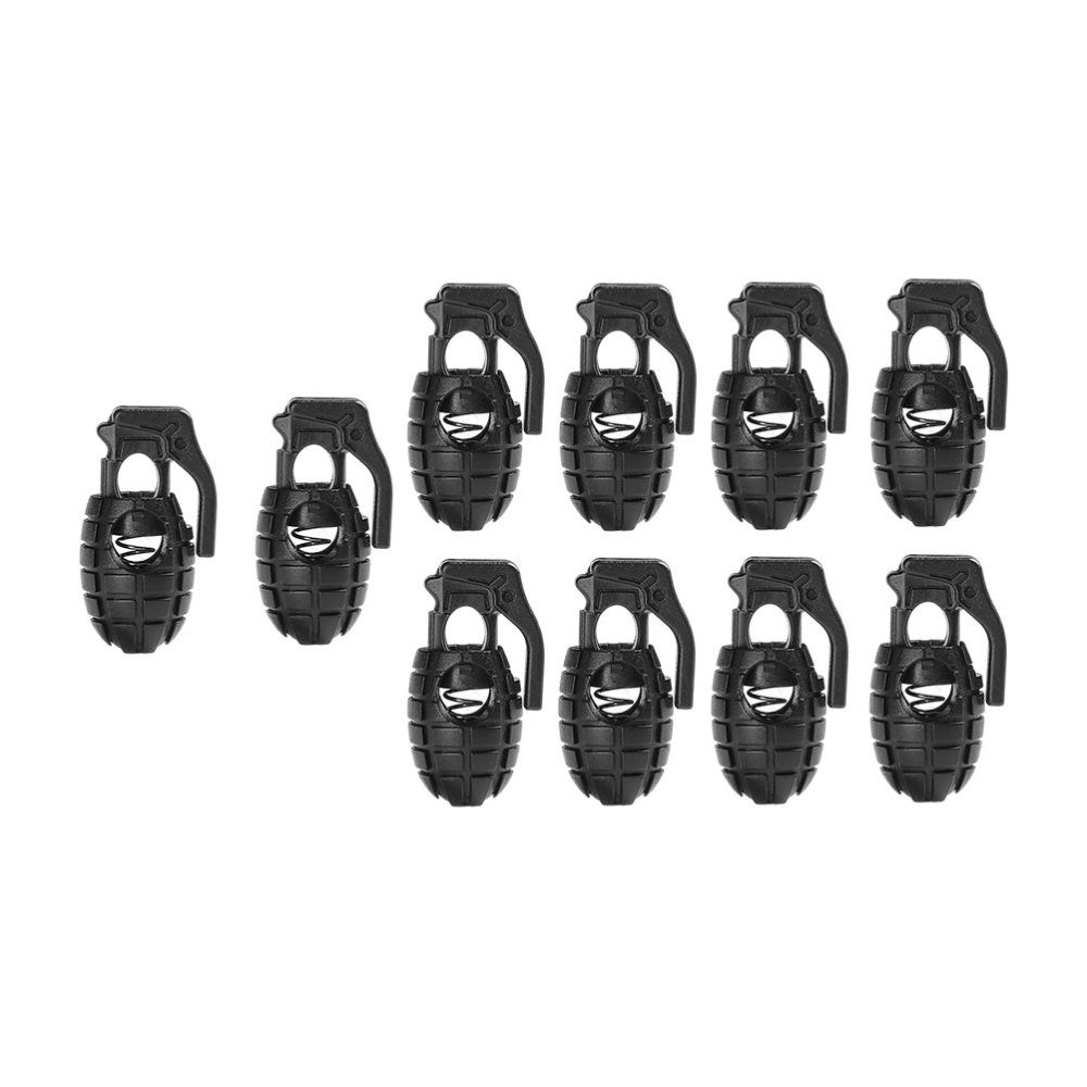 APL 18 Pezzi Fibbia in Cordoncino Antiscivolo Scarpe Ganci in Pizzo Chiusura per Lacci Durevole