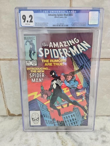 Amazing Spider-Man #252 (1963) - CGC 9.2 - 1st Print 1st Black Suit! Iconic Key!