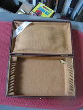 "612.14"   COFFRET ECRIN VIDE POUR MENAGERE EN METAL ARGENTE DE 12  PIECES