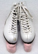 RIEDELL White Girls Ice Skates 7 