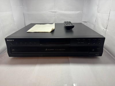 Sony CDP-CE500 5 Disc CD Changer Carousel Player USB w/ Remote Tested