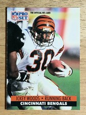 1991 Pro Set #467 Ickey Woods