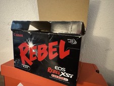 Canon EOS Rebel XSi Digital SLR Kit 12.2MP 3x Zoom IS Lens USB Black