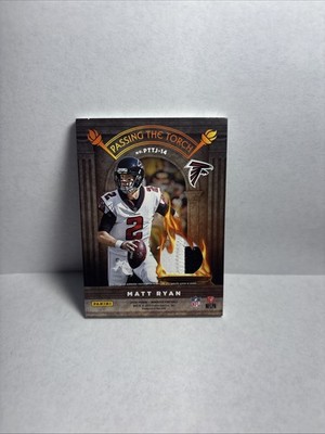 2022 Panini Donruss Passing the Torch Dual Patch /49 Marcus Mariota Matt Ryan SP