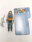 1987 DODGER v1 Gi Joe Battle Force 2000 Figure 100% Complete File Card Hasbro