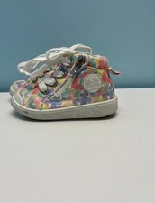 Toddler Girls Blowfish Malibu Side Zip Rainbow Sneaker Shoes Casual 8.5C