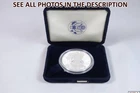 NobleSpirit } 1999 P American Eagle Silver Dollar Proof GEM BU w/ COA & Box