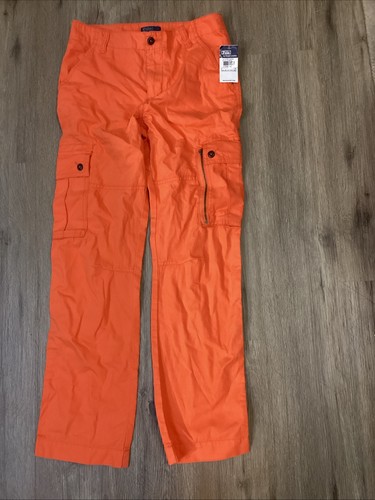 Polo Ralph Lauren orange Mädchen Cargohose Größe 12 56,5*58,5 neu mit Etikett RN#41381 - Bild 3 von 16