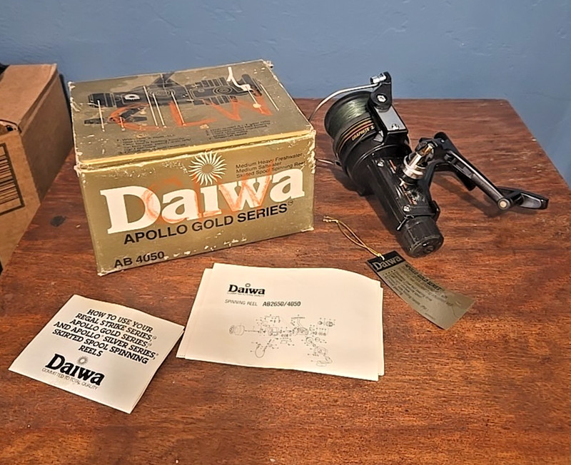 Daiwa AB 4050 Fishing Reel in Original Box with Manual