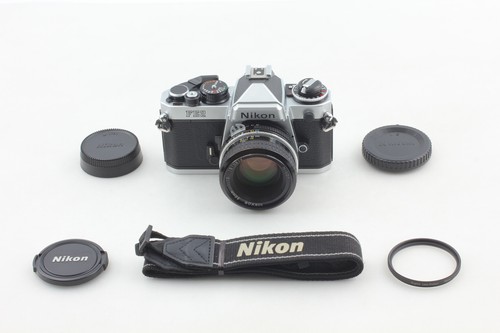 Honeycomb[MINT w/Strap] Nikon FE2 35mm Film Camera Ai 50mm f1.8 Lens From JAPAN - Picture 3 of 14