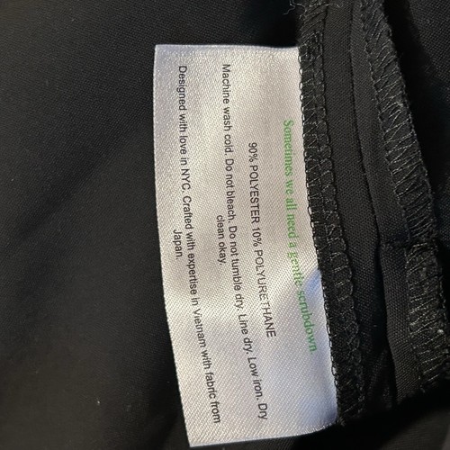 M.M. Lafleur New York Delaney Joggers Black Pants Drawstring Women’s XL - Picture 6 of 7