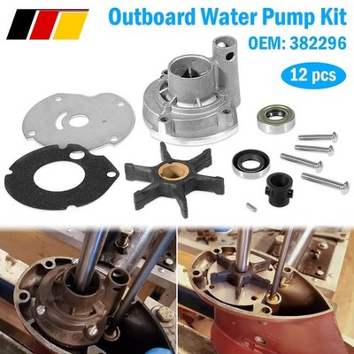 382296 Outboard Water Pump Impeller Rebuild Kit For Evinrude Johnson 9.5hp 10hp