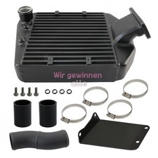 Top Mount Ladeluftkühler Für Toyota Landcruiser 80/100 Ser. 1hd-t Hdj80 Schwarz
