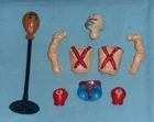 G.I. GI JOE gijoe BIG BOA BODY PARTS + WEAPONS LOT waist gloves arms FREE SHIP