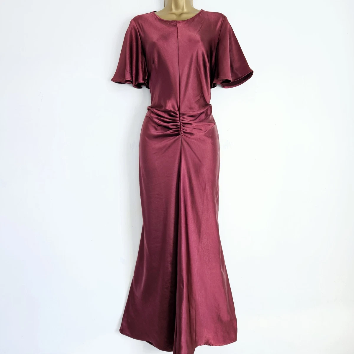 green emerald velvet dress Embellished Strapless Gown in Emerald Green - 2