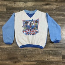 Vintage Carter's Football Players Sweatshirt Youth 12 USA Made Retro Fleece